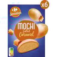 Carrefour Sensation mochi salted caramel x6 210g