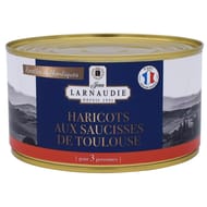 Jean larnaudie haricots aux saucisses de toulouse france
