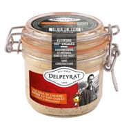 Delpeyrat foie gras de canard entier du sud ouest à l'armagnac bocal 180g