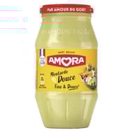 Amora moutarde douce bocal 435g