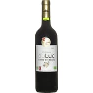 Côtes de Bourg Rouge Château Du luc 13% Vol.75cl bio