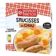 D'aucy saucisse au chou 300g