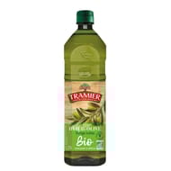 Tramier huile d'olive vierge extra bio goût fruité et délicat bouteille 1.25L