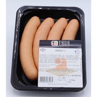Viennoise porc et veau fe  60G x 4 - 240g charcuterie de la thur