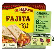 Old el paso kit std fajita 500g