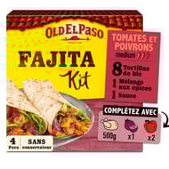 Old el paso kit std fajita tomate 500g
