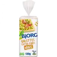 Bjorg galettes de maïs bio extra fines 130g