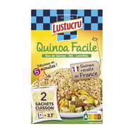 Lustucru quinoa facile duo de quinoa blé lentilles 300g