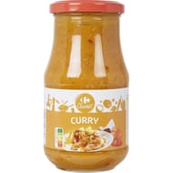 Carrefour classic' sauce curry 420g