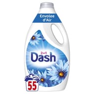 Dash lessive liquide envolée d'air 55 doses 2.475l