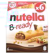 Nutella b-ready t6 etui de 6 pièces 132g