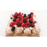 Tarte choux fruits rouges 6 parts