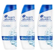 Head & shoulders classic shampooing antipélliculaire 3x330ml