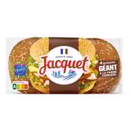 Jacquet 4 burger géant complet 330g
