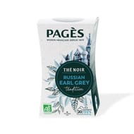 Pages thé earl grey bio x20s 30g