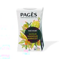 Pages thé vert mangue abricot gourmand x20s 36g