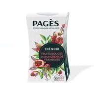Pages thé noir fruits rouges x20s - 36g