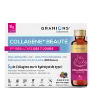 Granions shot collagene beaute fruits rouges x8