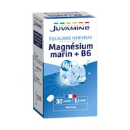 Juvamine magnésium marin vitamine B6, détente équilibre nerveux, 30 comprimés 22G