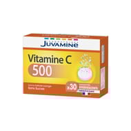 Juvamine vitamine C500 30 comprimés effervescents 77g