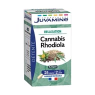 Juvamine cannabis rhodiola relaxation 50 gélules végétales 16g