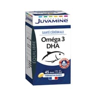 Juvamine santé cérébrale oméga 3 DHA 45 capsules