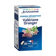 Juvamine phyto valériane-oranger, sommeil réparateur, 50 gél 16g