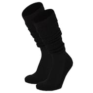 Chaussettes côtelées d'intérieur femme NOIR T36\41