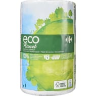 Carrefour ecoplanet essuie tout maxi roll compact x1