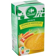 Carrefour classic' velouté légumes et vermicelles 1l