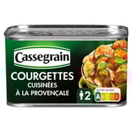 Cassegrain courgettes cuisinées à la provençale à l'huile d'olive 375g