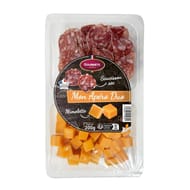 Gourmets de l'Artois duo apéro de mimolette saucisson sec nature 200g