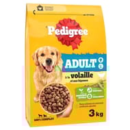 Pedigree croquette adulte à la volaille et aux légumes - 3kg