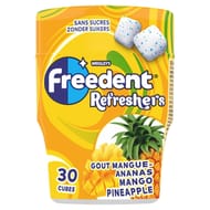 Freedent refresher mangue ananas x30 67g