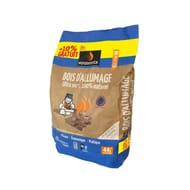 Woodstock bois d'allumage sac de 40l + 10% offerts