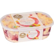Carrefour sensation sorbet façon pêche melba 543g