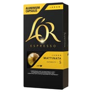 L'or espresso lungo mattinata capsules x10 52g