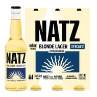 Natz bière blonde lager pack 3 x 33cl