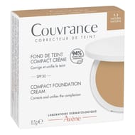 Avene couvrance crème de teint compacte fini semi-mat naturel 8.5 g