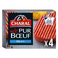 Charal le pur boeuf 5% mg 4x100g