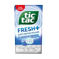 Tic tac fresh+ gout menthe polaire 41g