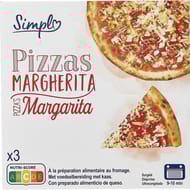 Simpl pizza margherita 900g