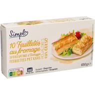 Simpl 10 feuilletés au fromage 650g