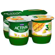 Activia bifidus fruit mangue 4x125g
