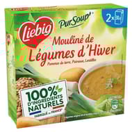 Liebig mouliné de légumes d'hiver pommes de terre, poireaux, lentilles 2x0.3cl