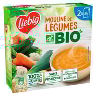 Liebig bio mouliné de légumes 2 x 30 cl 600g