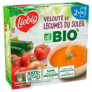 Liebig bio velouté légumes de soleil 2x30cl 600g