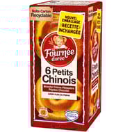 La Fournée dorée 6 petits chinois aux pépites de chocolat 300g