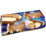 Nestlé bûche délice de praliné vanille & chocolat 9/10 parts 540g