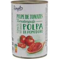 Simpl pulpe de tomates au jus - 400g